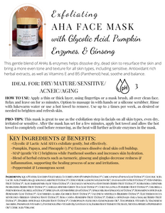 Professional Exfoliating AHA & Enzyme Treatment Mask