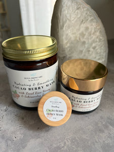 Hydrating & Smoothing Cacao Berry Mask with Local Raw Honey & Schisandra Berry